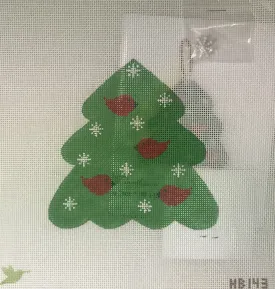 * Danji HB-143 Christmas Tree- Red Birds with Stitch guide