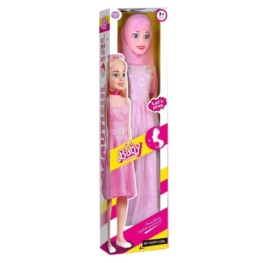 108cm Dress Up Reaslistic Pink Clothes Doll