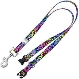 16" Polyester Loop Neon Leopard by Groom Loop