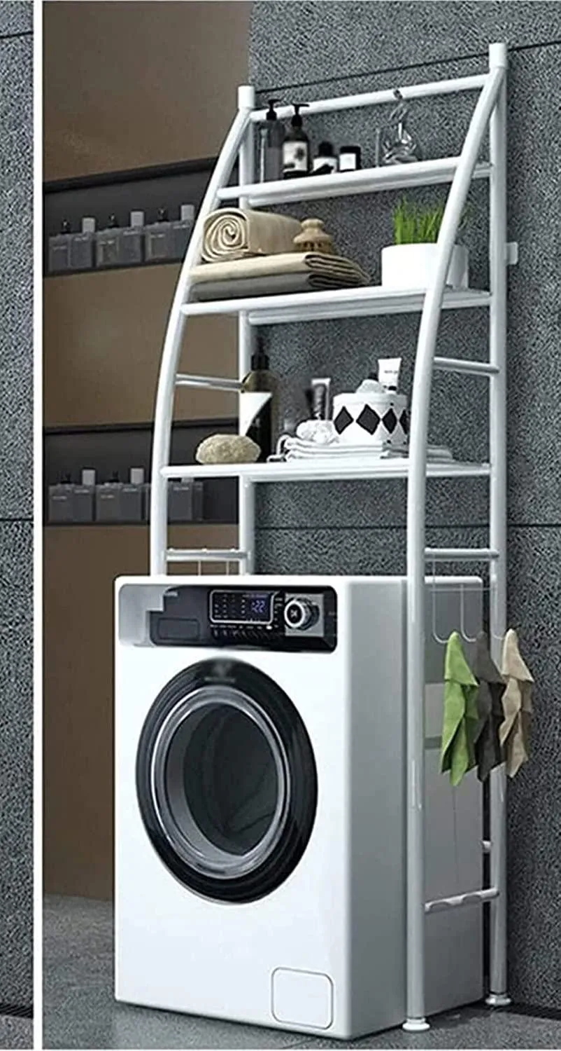 3-Tier Space-Saving Washing Machine Storage Shelf