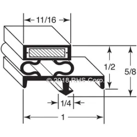 38-096, GA-140 , JORDON-FOGEL, GASKET, 24-3/4" X 26-1/4" Compatible with  JORDON-FOGEL  GA-140