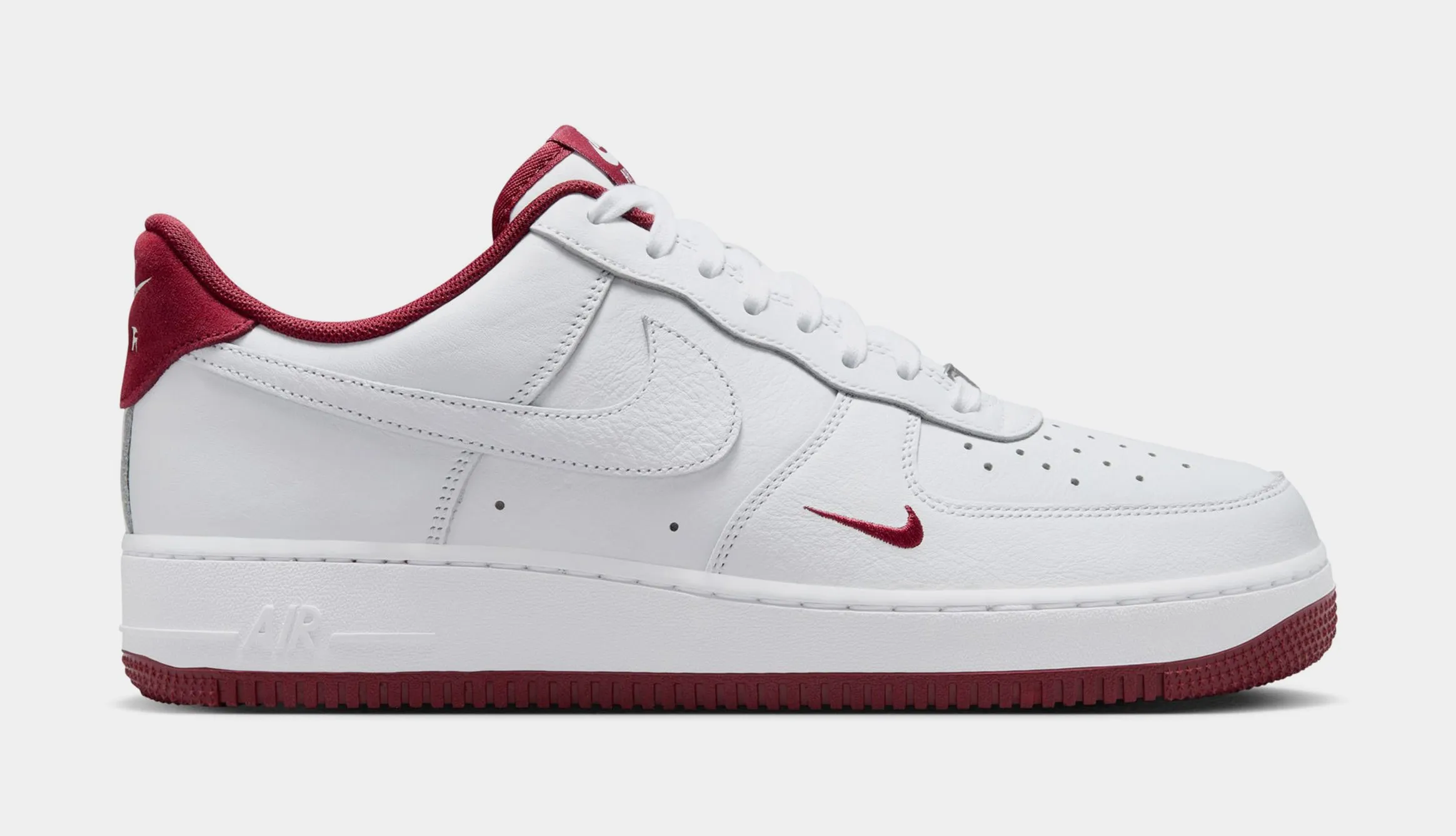 Air Force 1 '07 LV8 Mens Lifestyle Shoes (White/Team Red)