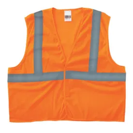 Anchor Brand Class 2 Super Econo Safety Vests with Hook and Loop Closure