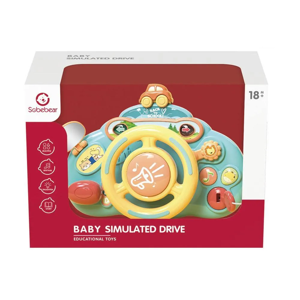 Baby Simulated Drive - 1 Pc Assorted Color - Ages 18M 