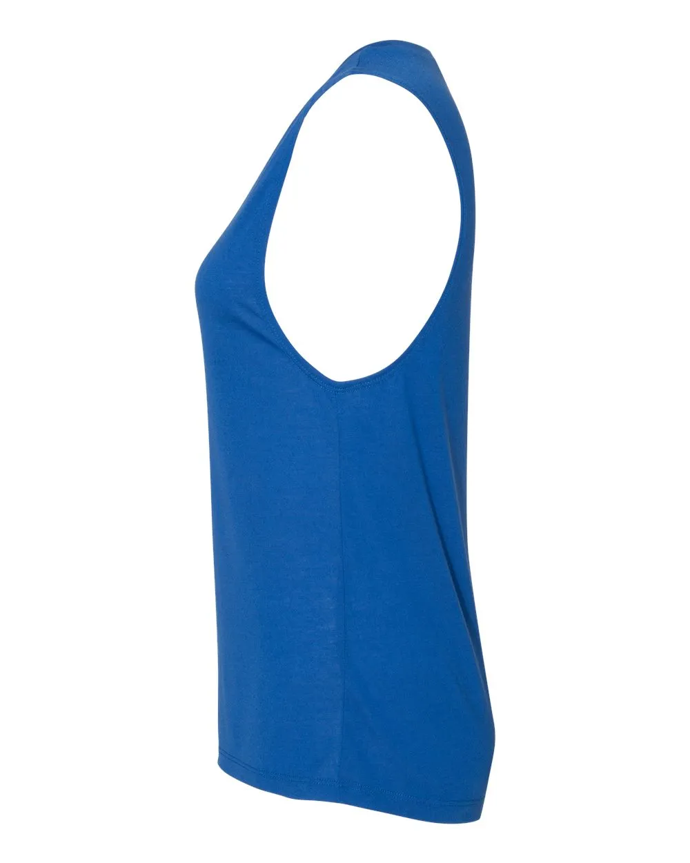 Bella   Canvas 8803 Women's Flowy Scoop Muscle Tank - True Royal