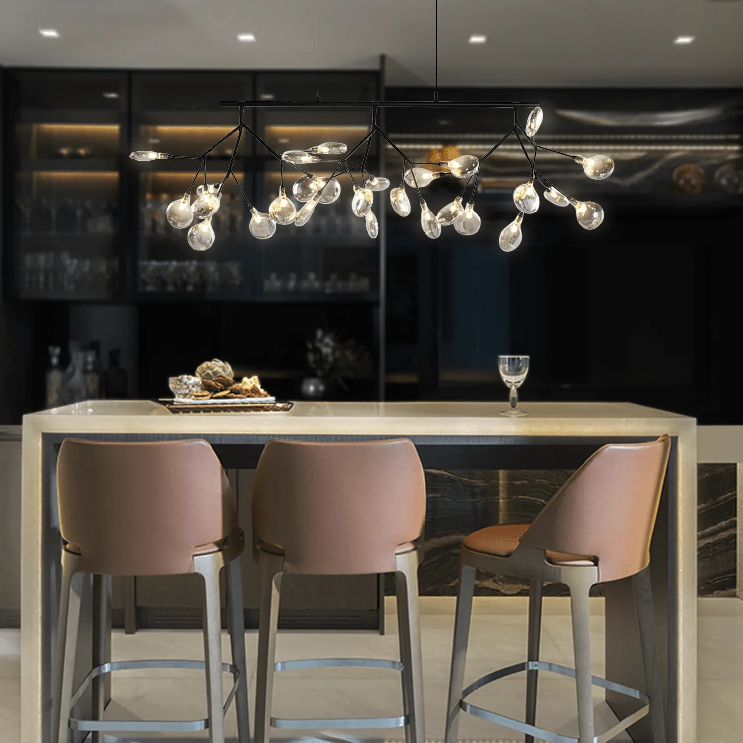 Blaze Modern Dining Chandelier