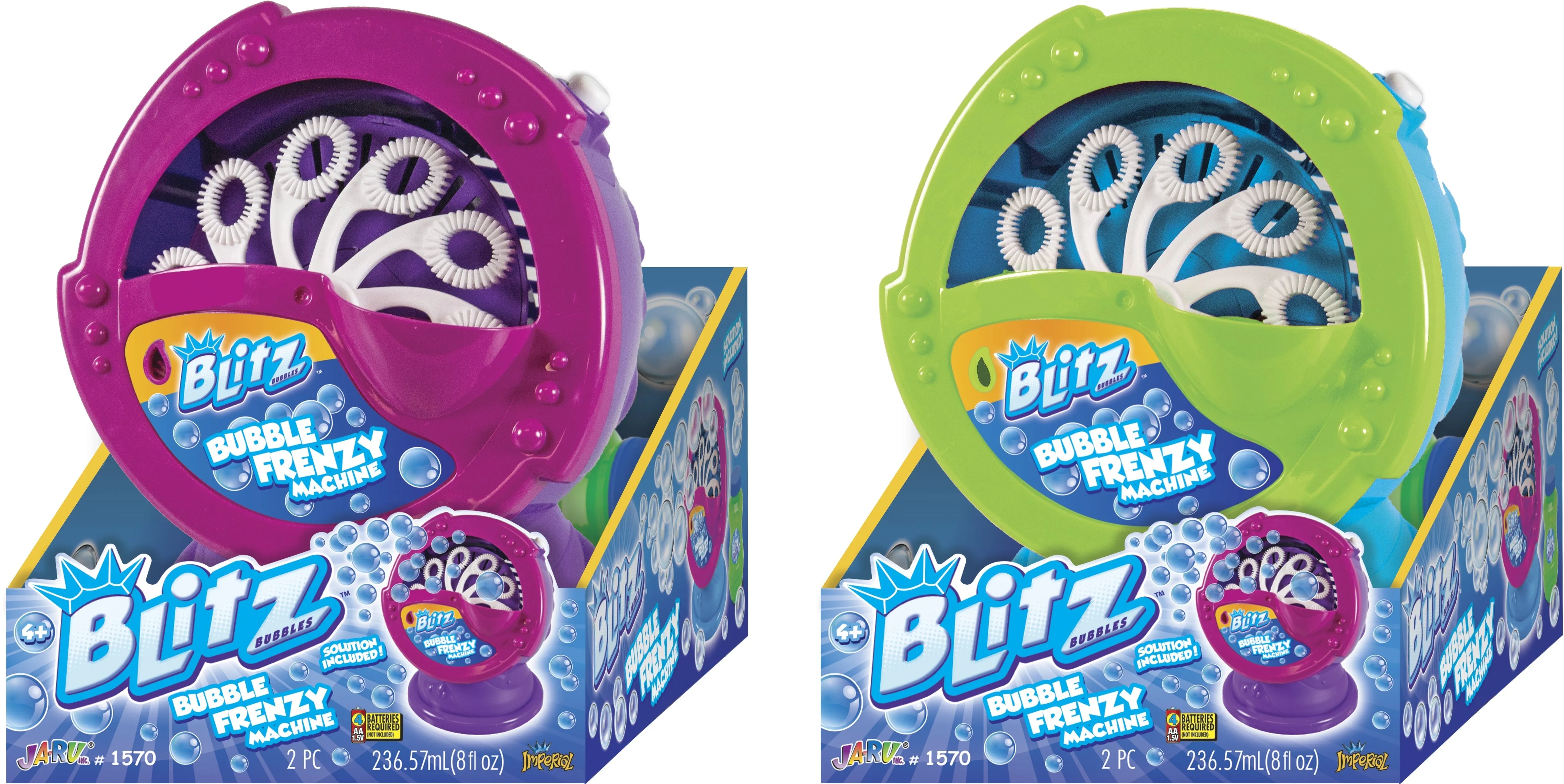 BLITZ BUBBLES FRENZY MACHINE ASSORTED STYLES