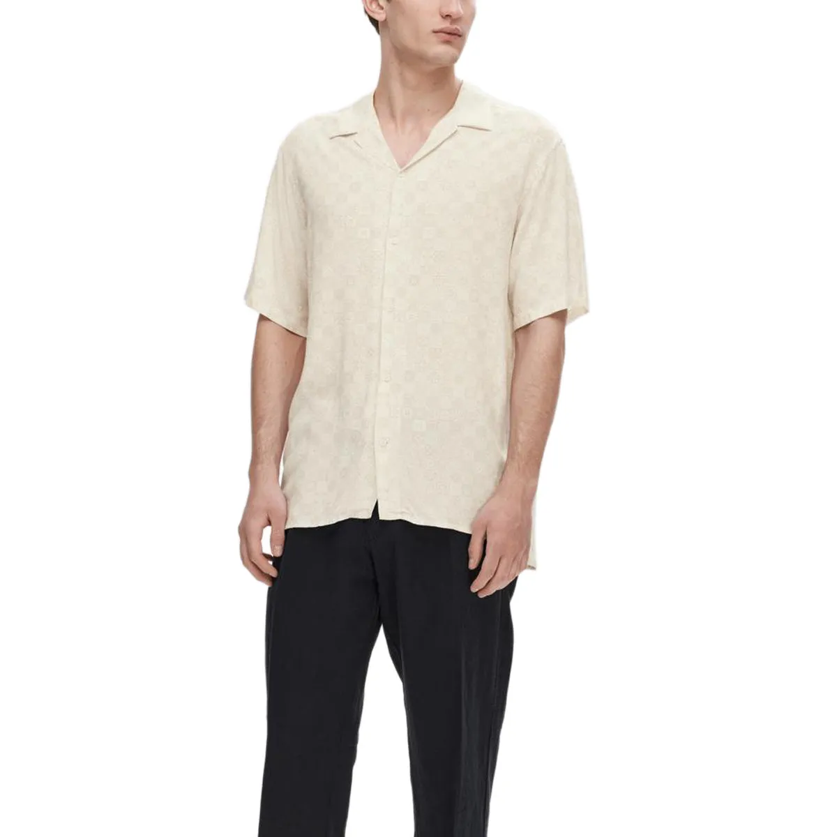 Camisa Slhrelax-vero Shirt Aop