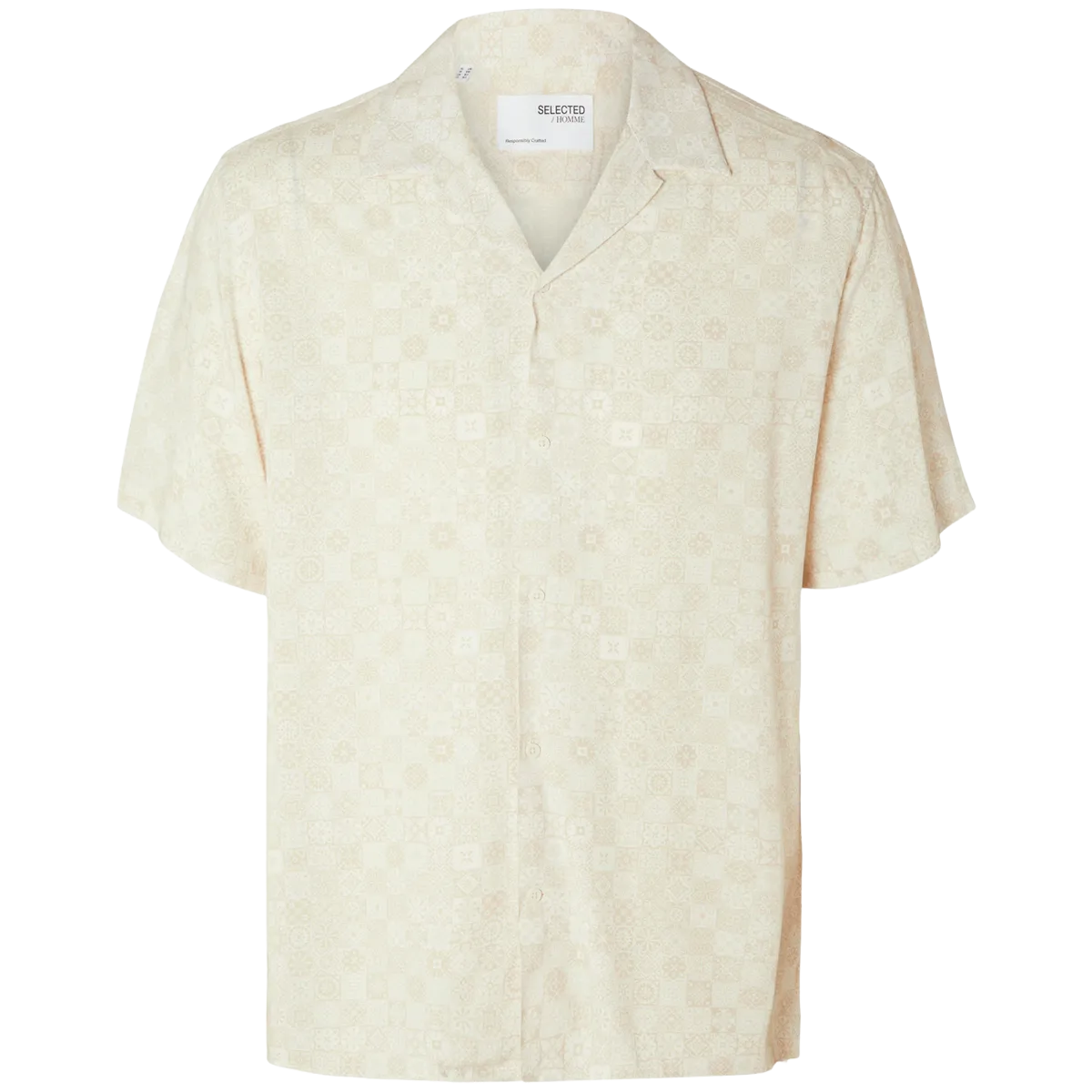 Camisa Slhrelax-vero Shirt Aop