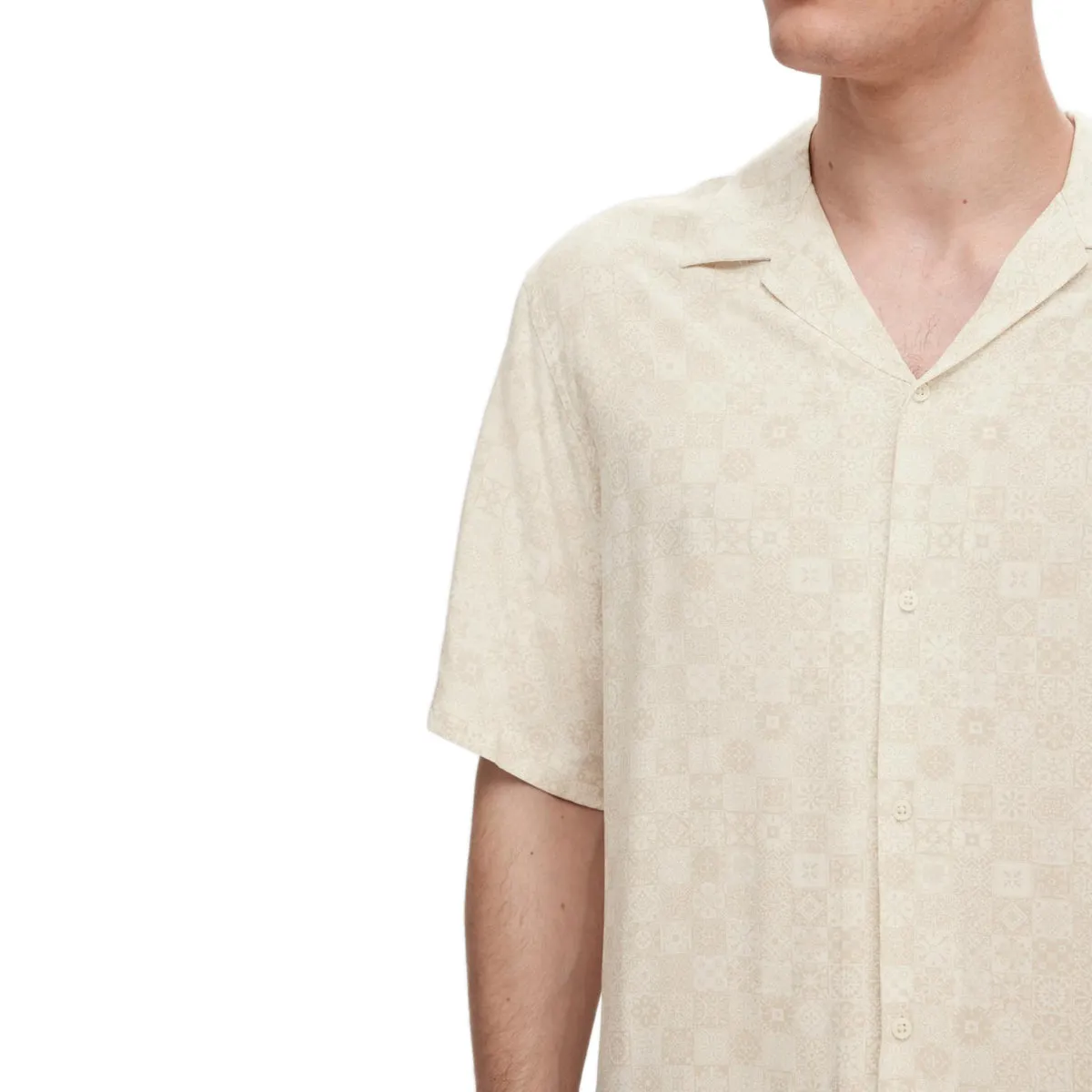 Camisa Slhrelax-vero Shirt Aop