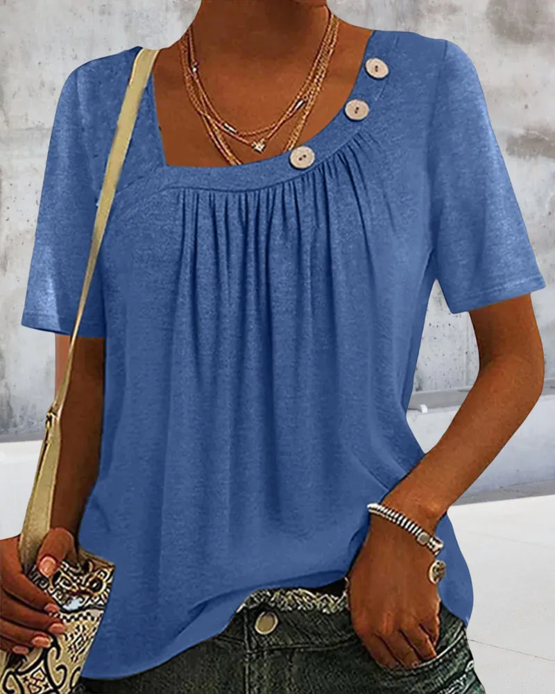 Comfortable short sleeve top