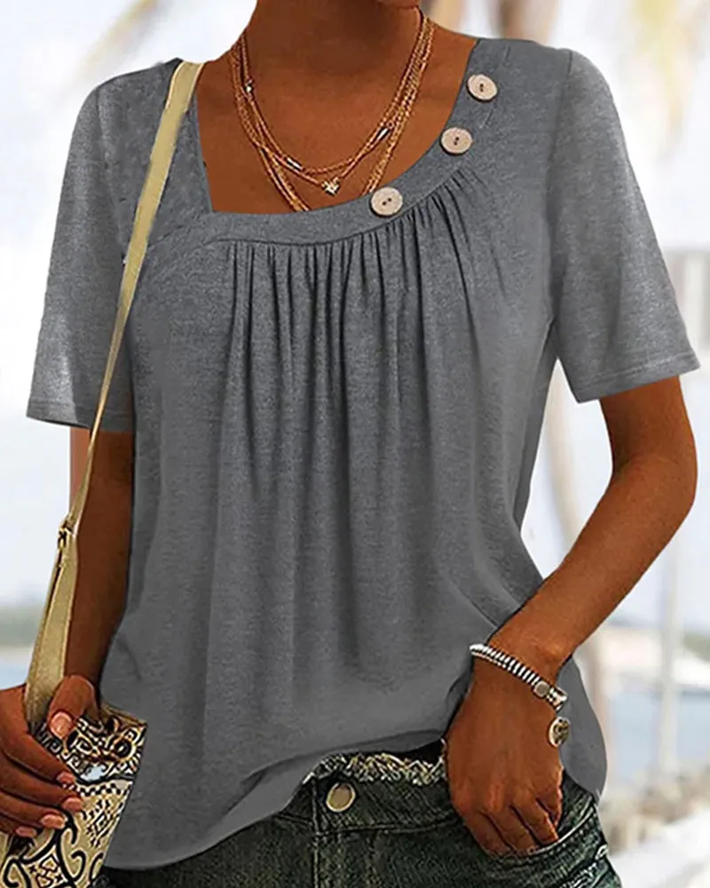 Comfortable short sleeve top