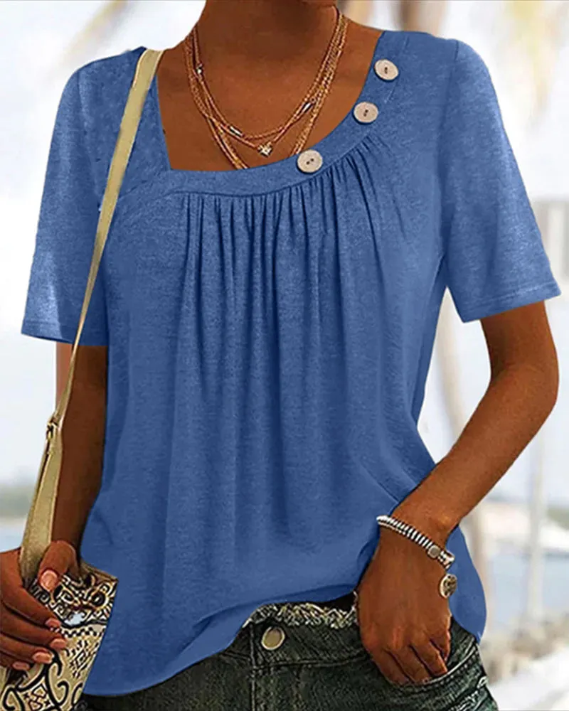 Comfortable short sleeve top