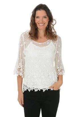 Crochet High-Low Top