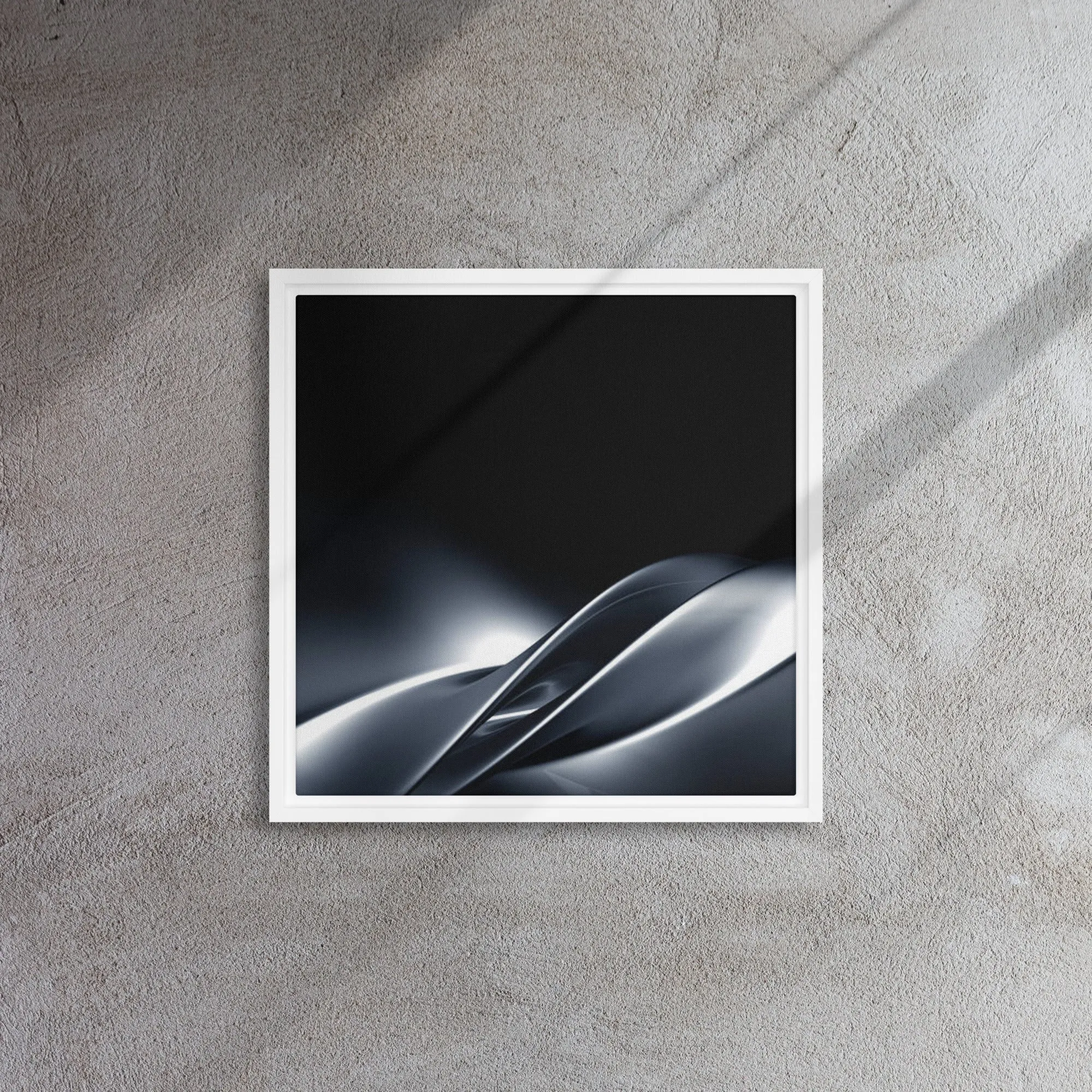 Dancing Metal Framed Canvas Print