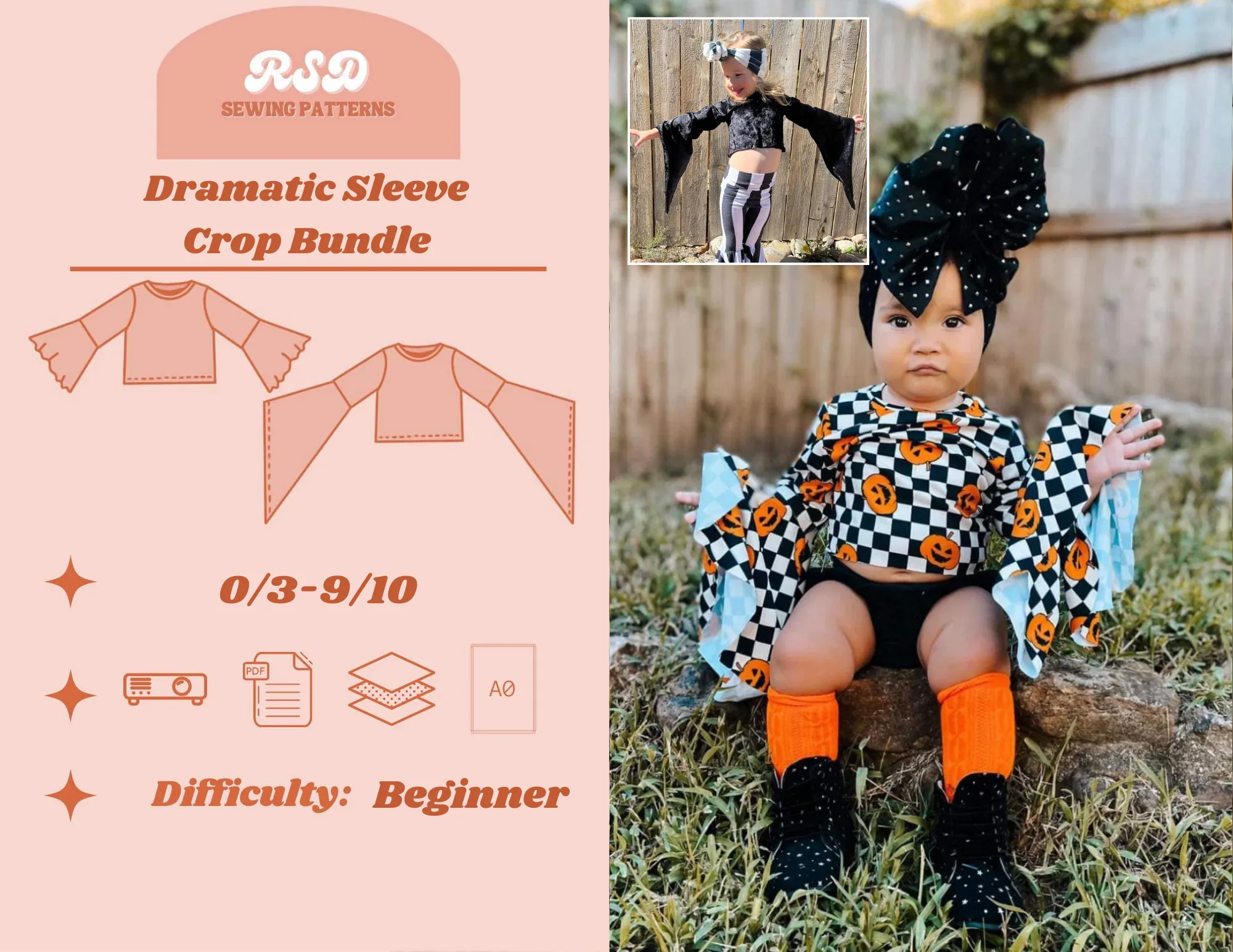 Dramatic Sleeve Crop Bundle - Bell   High-Low PDF