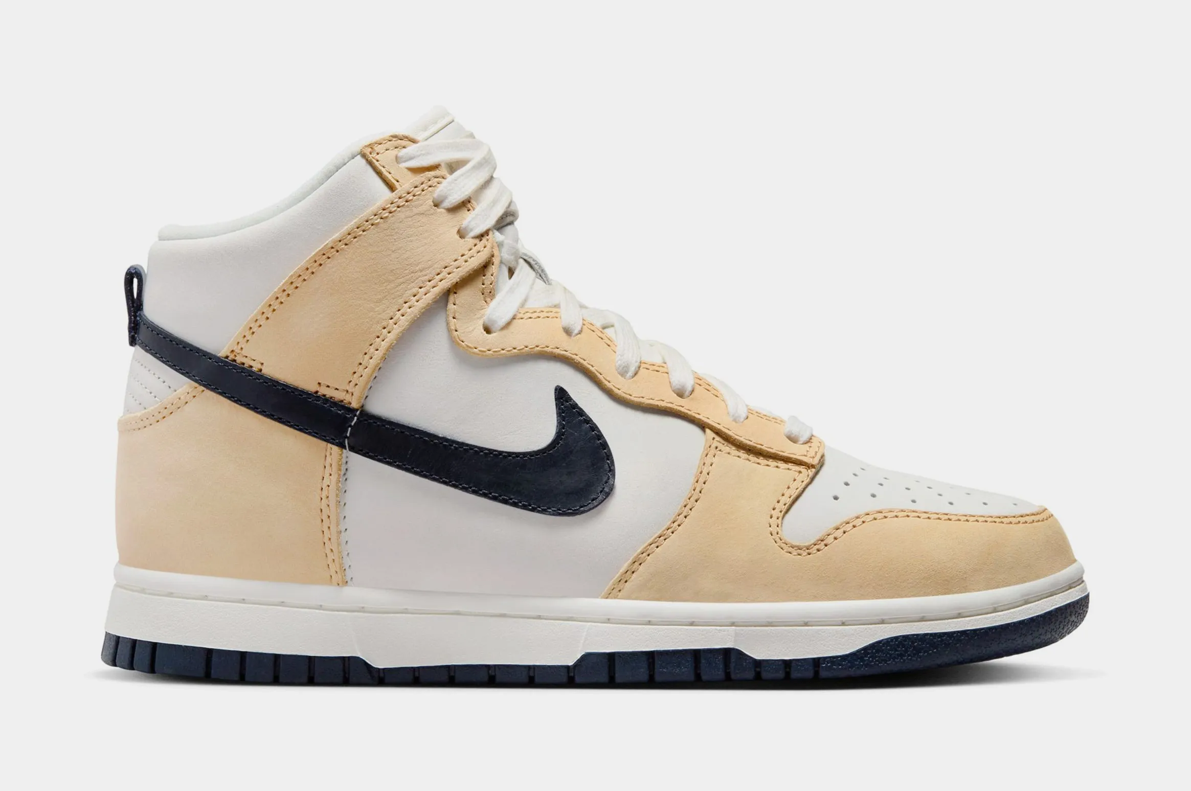 Dunk High Premium Womens Lifestyle Shoes (Sail/Obsidian/Sesame)