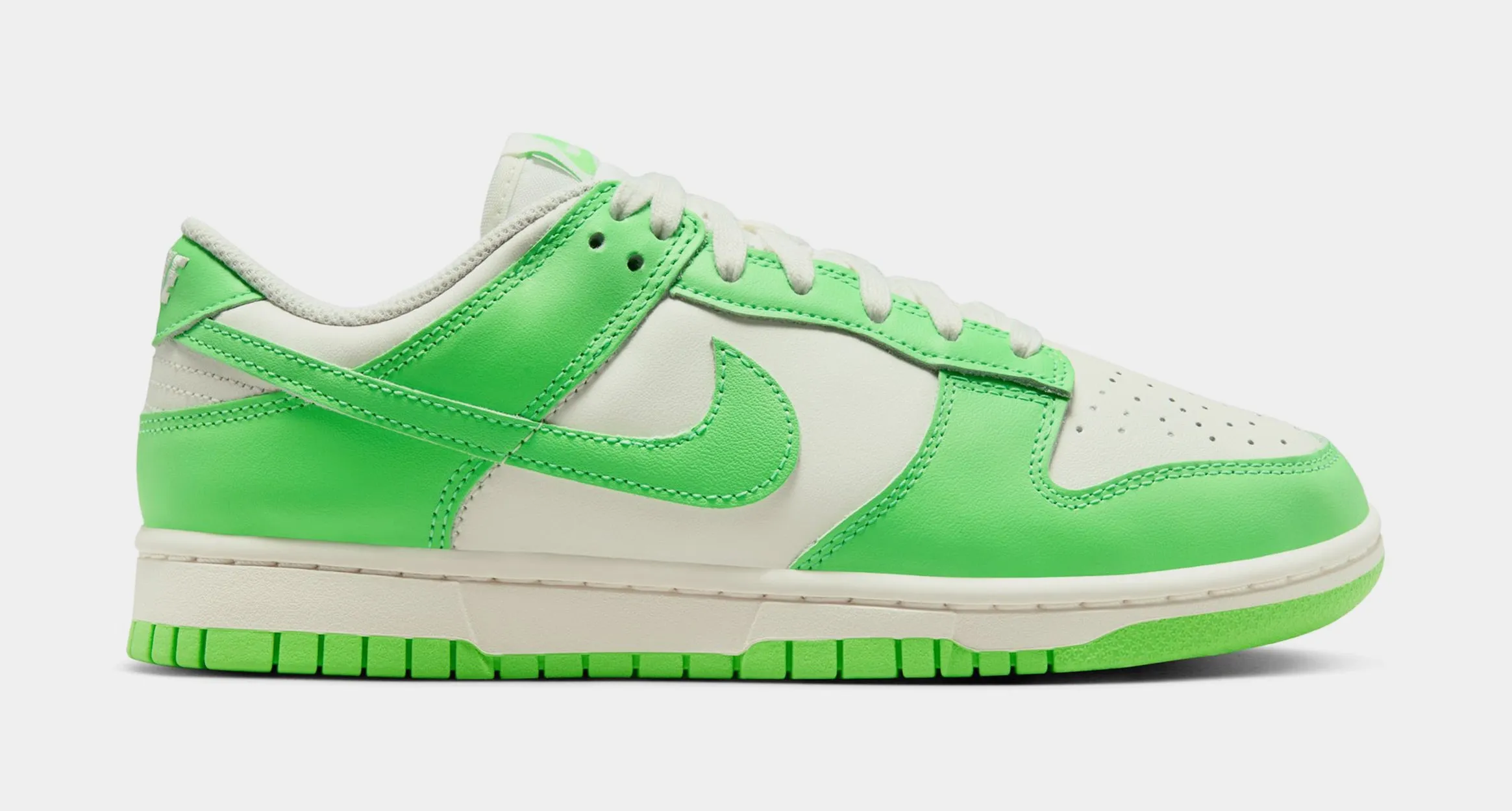 Dunk Low Womens Lifestyle Shoes (Green Strike/Sail)