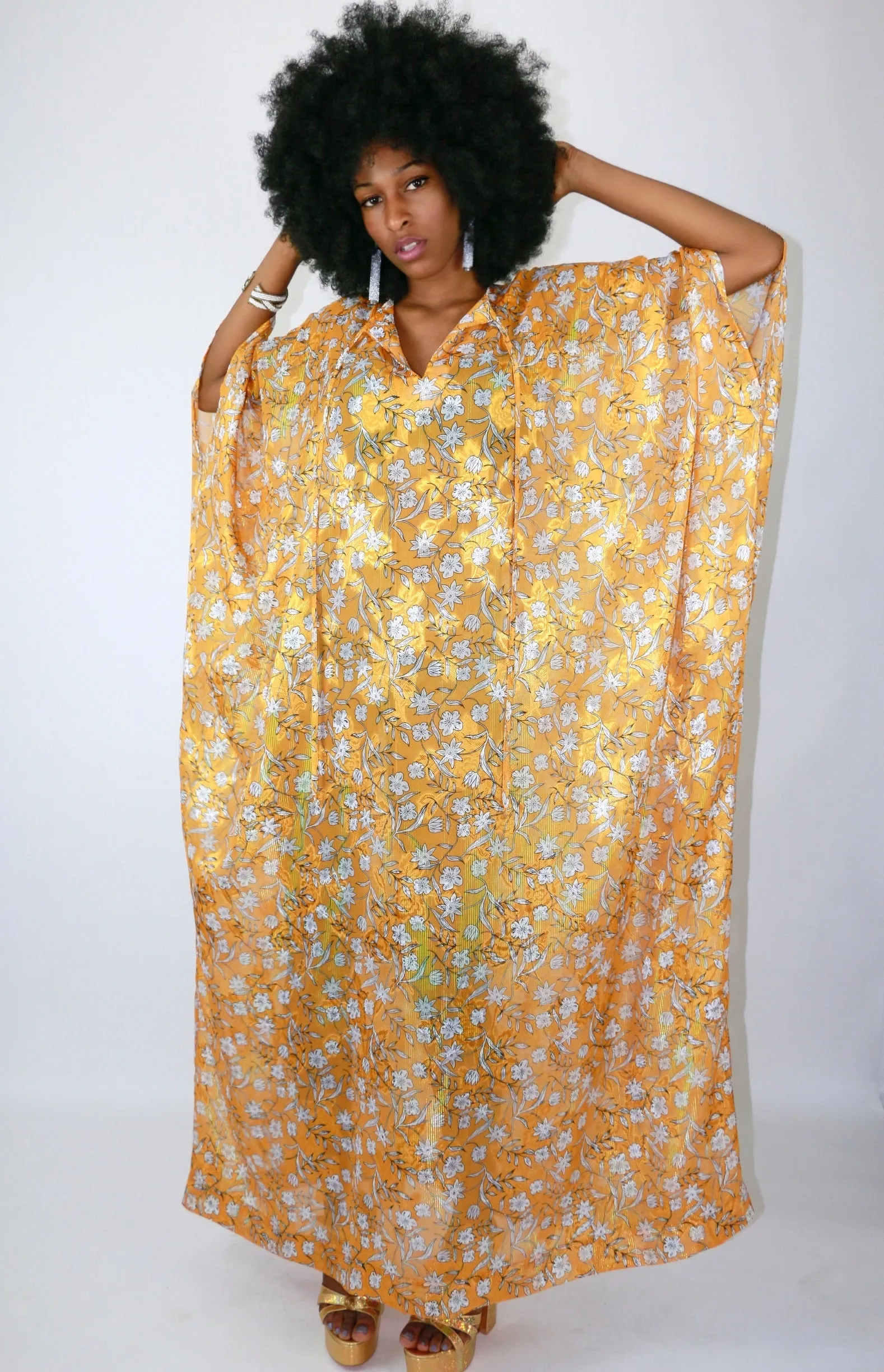 Golden Glam Caftan