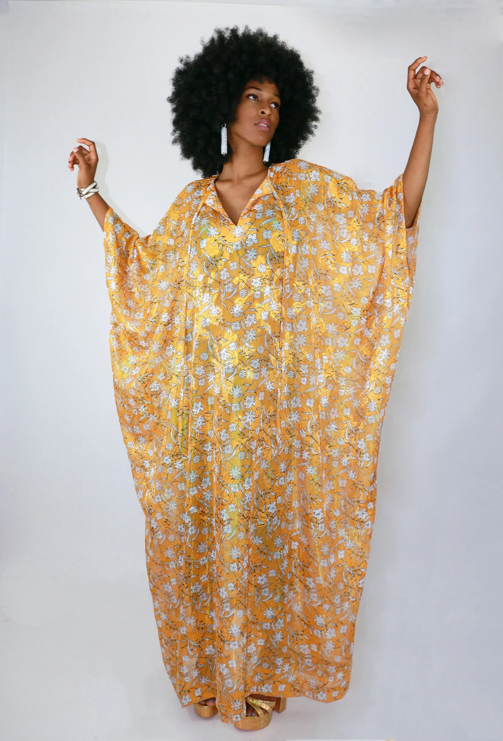 Golden Glam Caftan