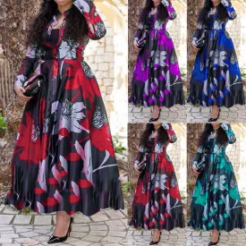 GV Womens' clothing ladies casual plus size african fashion kitenge dress designs for african women