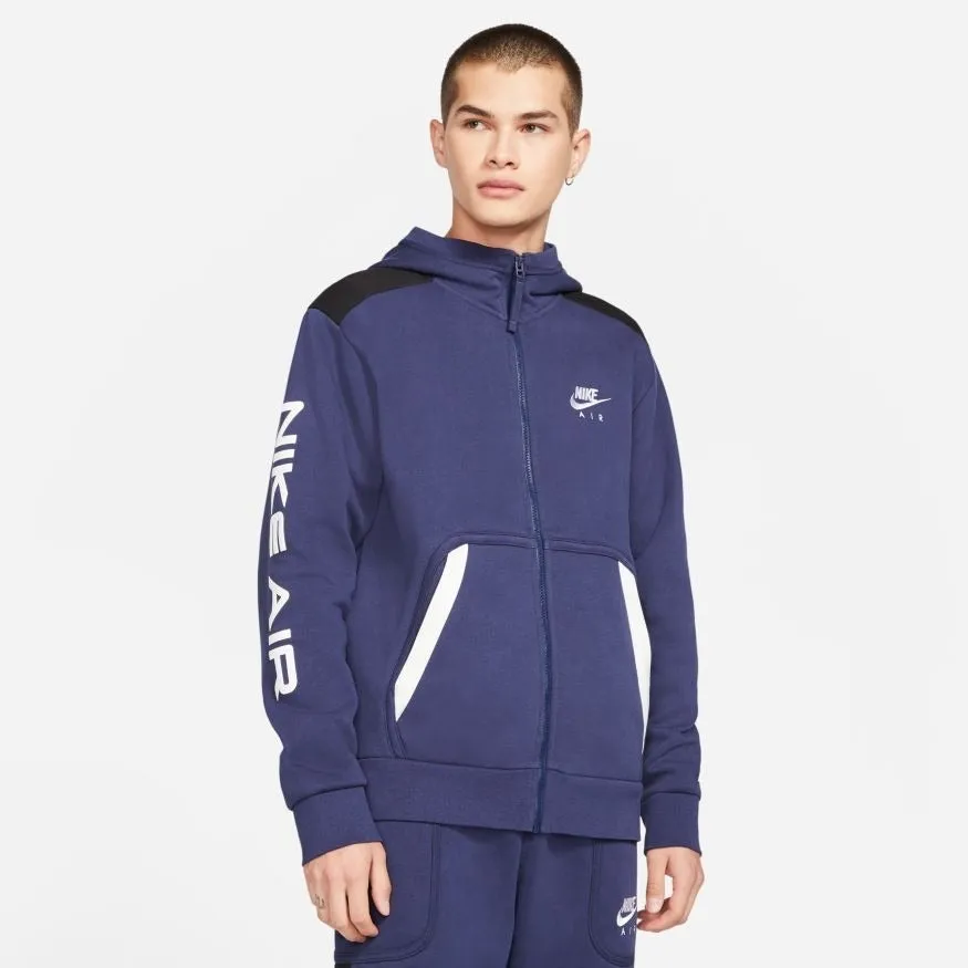 Hoody Nike Air Fleece - Bleu