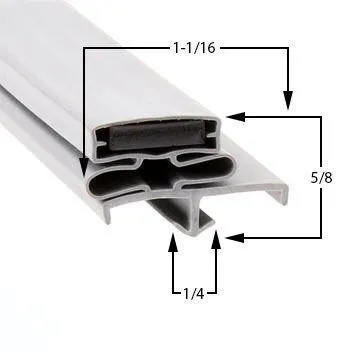 Jordon-Fogel GA115 Door Gasket - Size 24-5/8 x 56-1/2 Compatible with Jordon-Fogel GA115