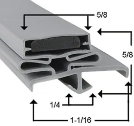 Jordon GA126 Compatible Door Gasket