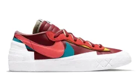 KAWS X SACAI X NIKE BLAZER LOW RED MULTI