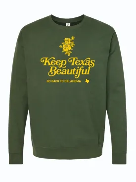 Keep Texas Beautiful Crewneck Sweater