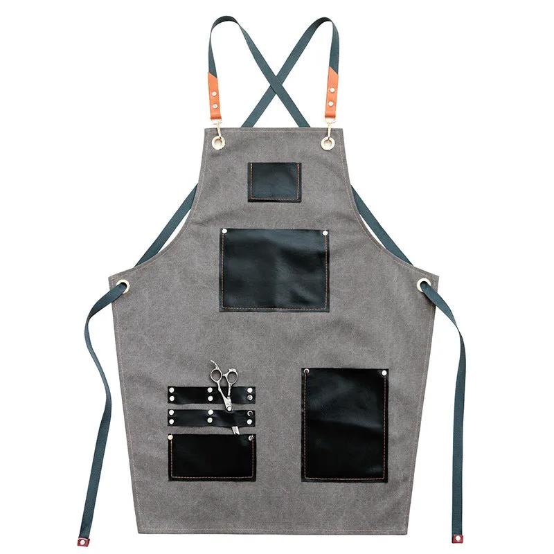 Leather Canvas Apron for Workman P248