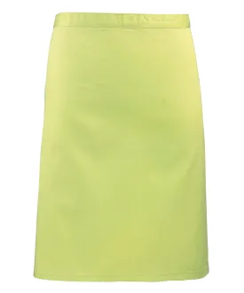 Lime - Colours mid-length apron