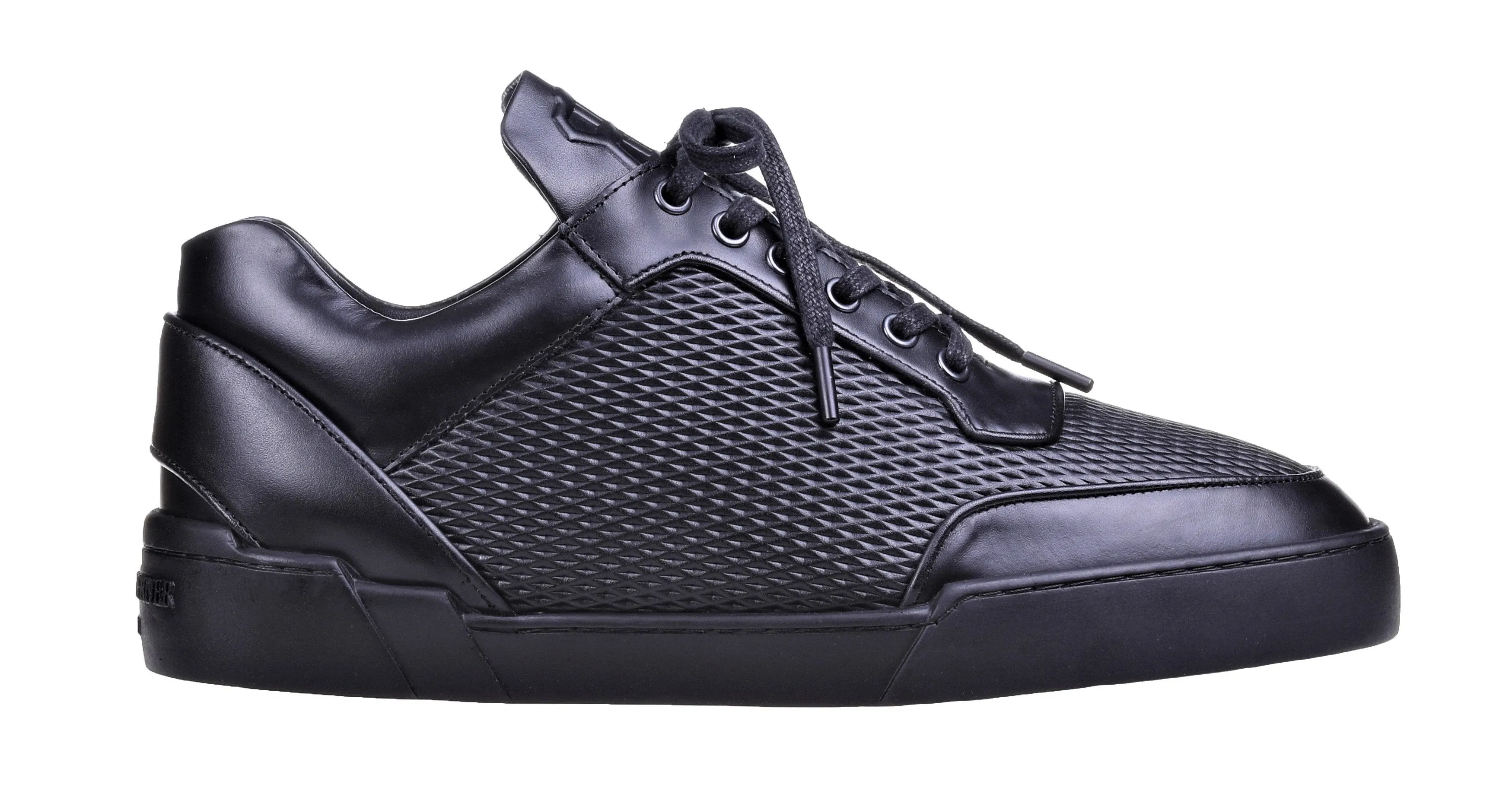 Low-Top ALL BLACK NAPPA