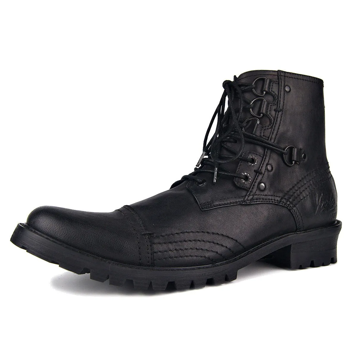 Mens Lace up Combat Boots