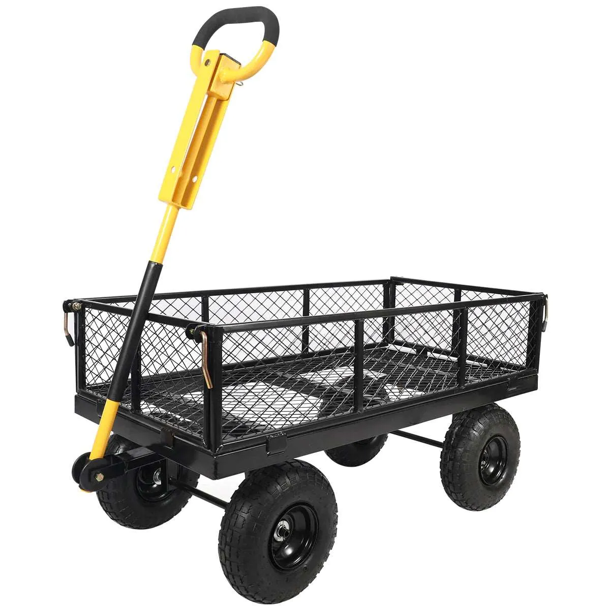 Mesh Steel Garden Cart