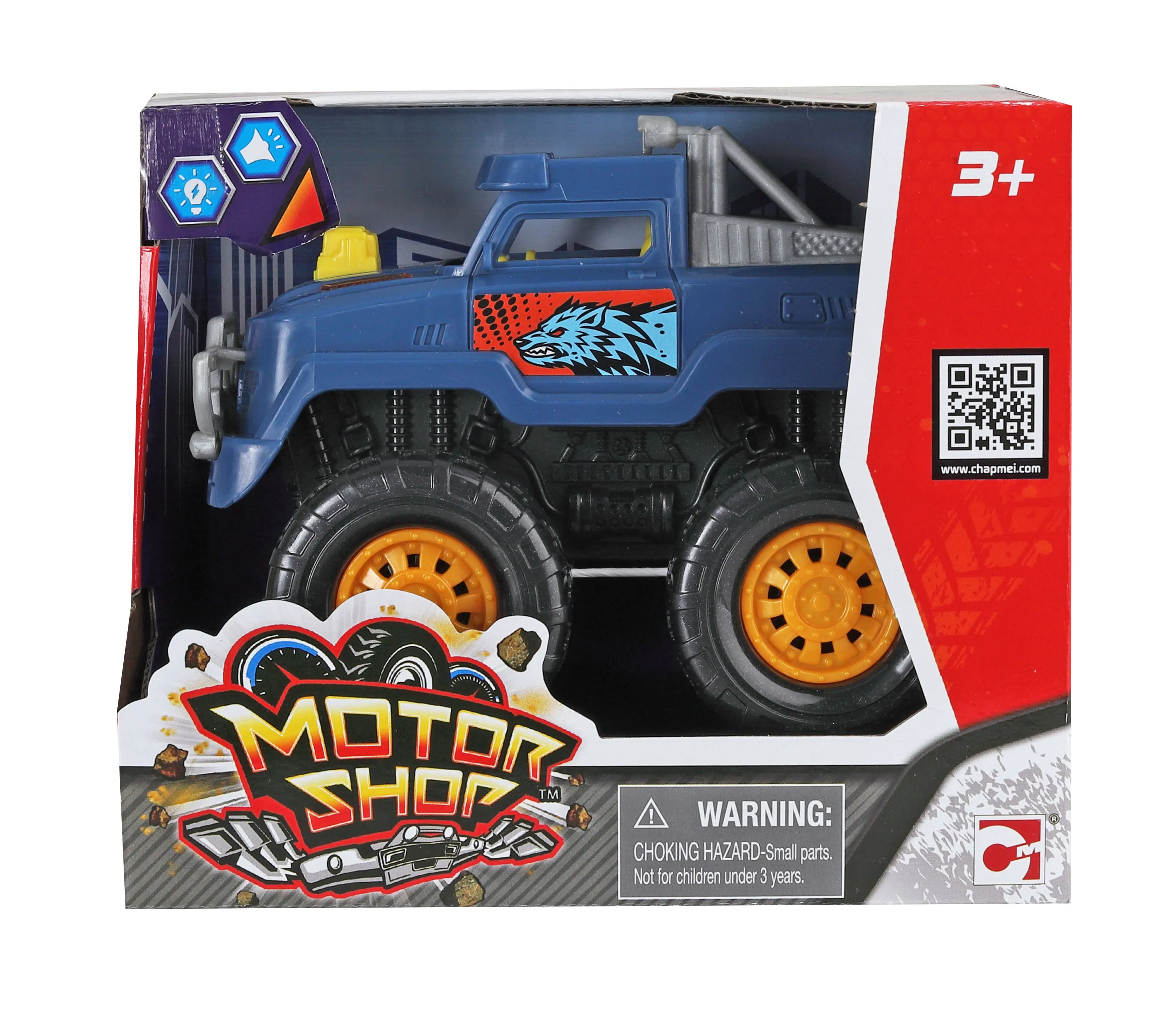 Motor Shop 14cm Monster Truck Fleet Assorted Styles