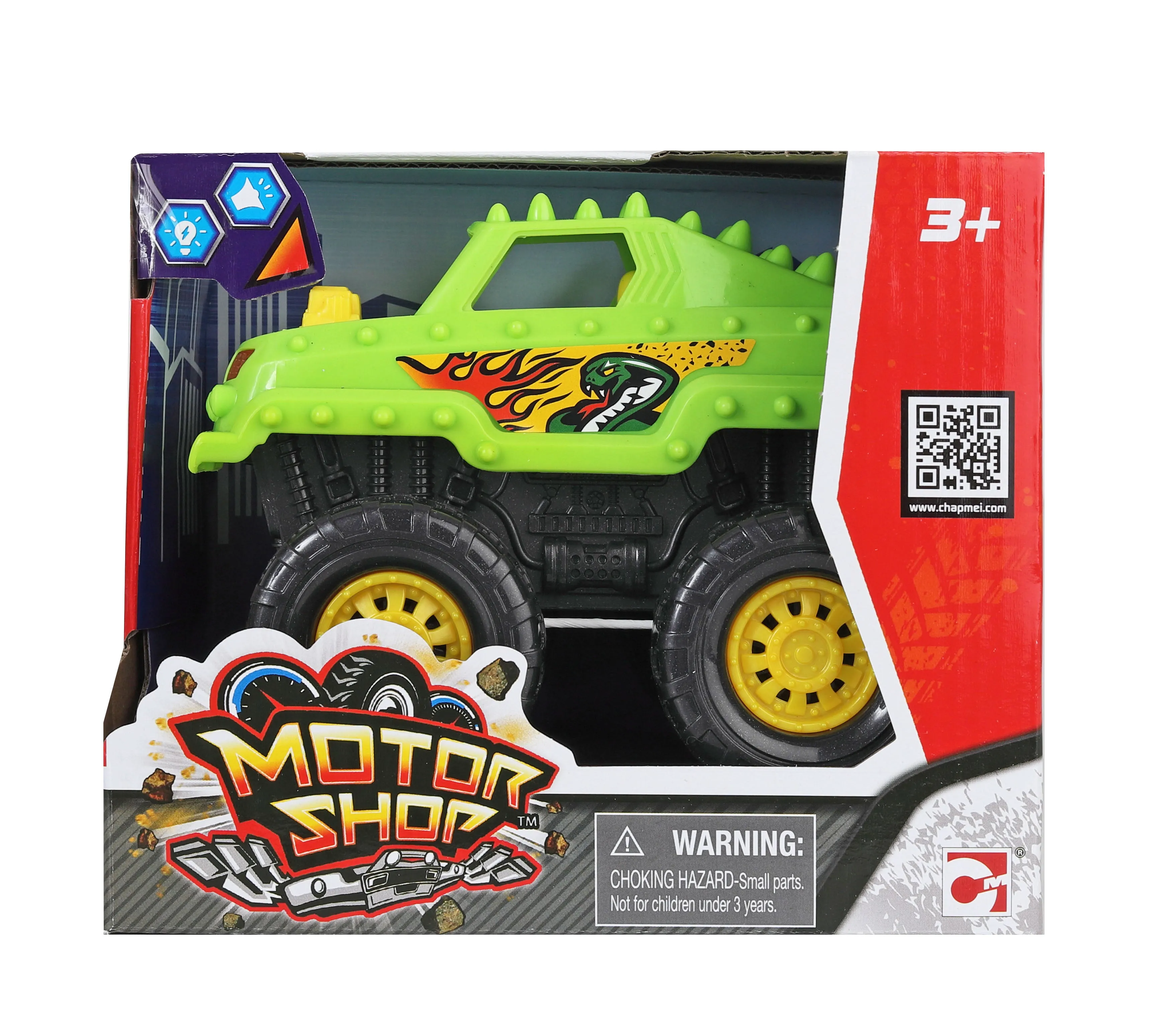 Motor Shop 14cm Monster Truck Fleet Assorted Styles