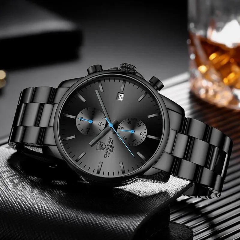 Nicolas Minimalist Chronograph Watch