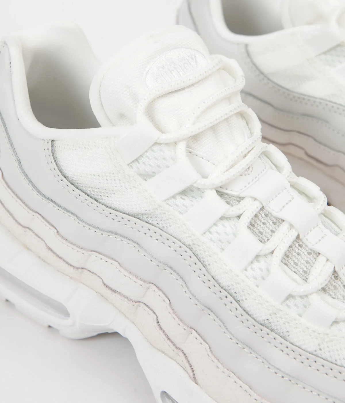 Nike Air Max 95 Premium Shoes - Summit White / Summit White - Summit White