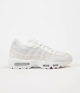 Nike Air Max 95 Premium Shoes - Summit White / Summit White - Summit White