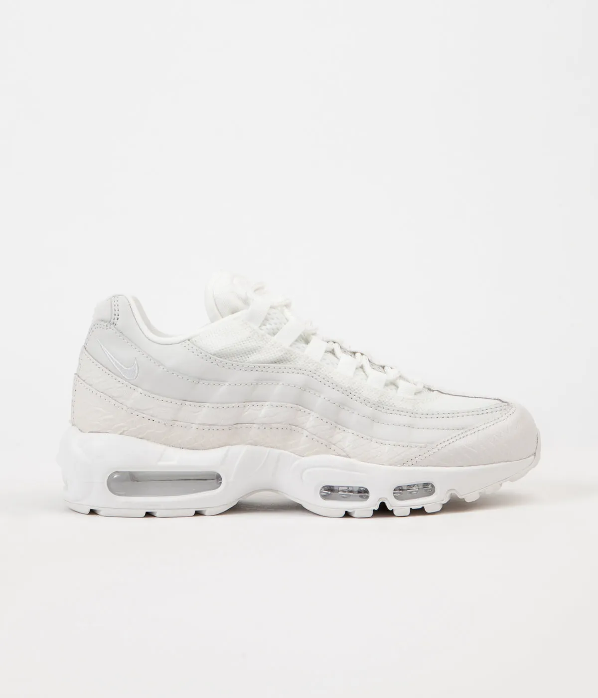 Nike Air Max 95 Premium Shoes - Summit White / Summit White - Summit White