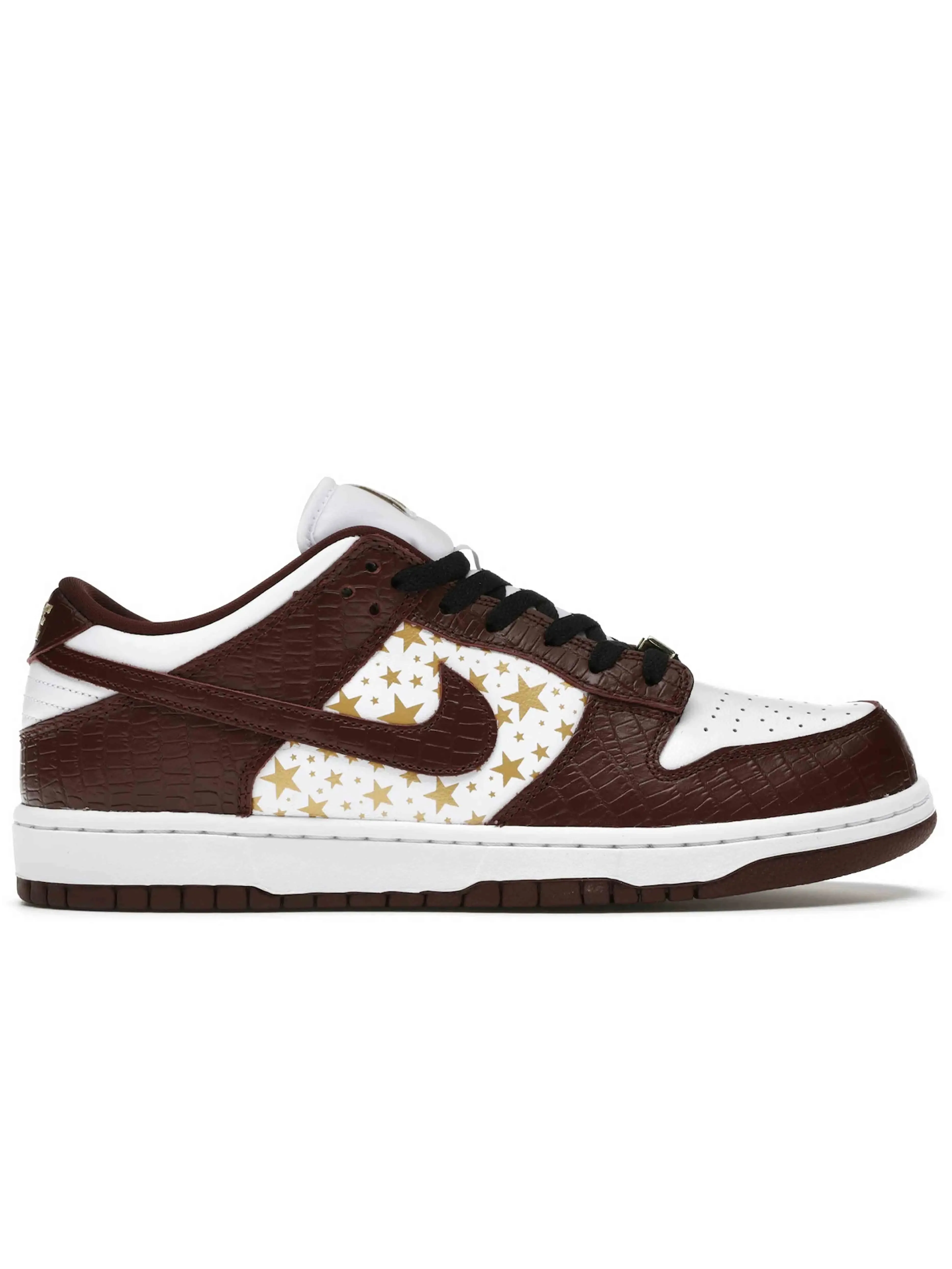 Nike SB Dunk Low Supreme Stars Barkroot Brown (2021)