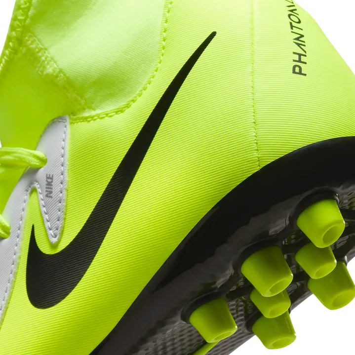 Nike scarpa da calcio junior Phantom Luna II Academy AG FJ2605-003 argento-giallo