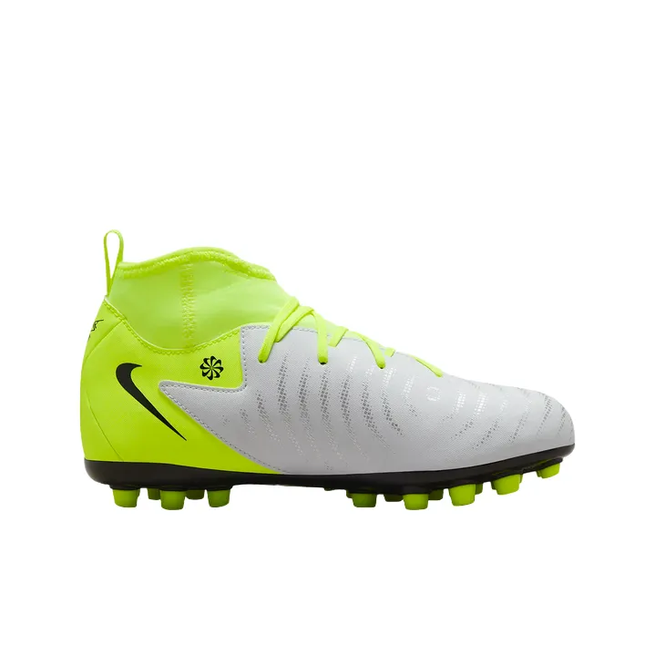 Nike scarpa da calcio junior Phantom Luna II Academy AG FJ2605-003 argento-giallo