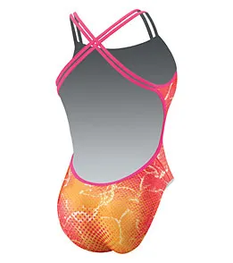 NIKE SWIM Butterfly Reversible Cut Out Tank (38 Only)