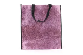 Non-Woven Fabric Tote Bag for Stylish Convenience - 34.5 x 12 x 38cm, Pink