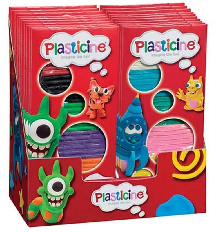 Plasticine Basix Assorted Styles