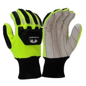 Pyramex Corded Cotton A2 Impact Gloves GL808 12 pairs