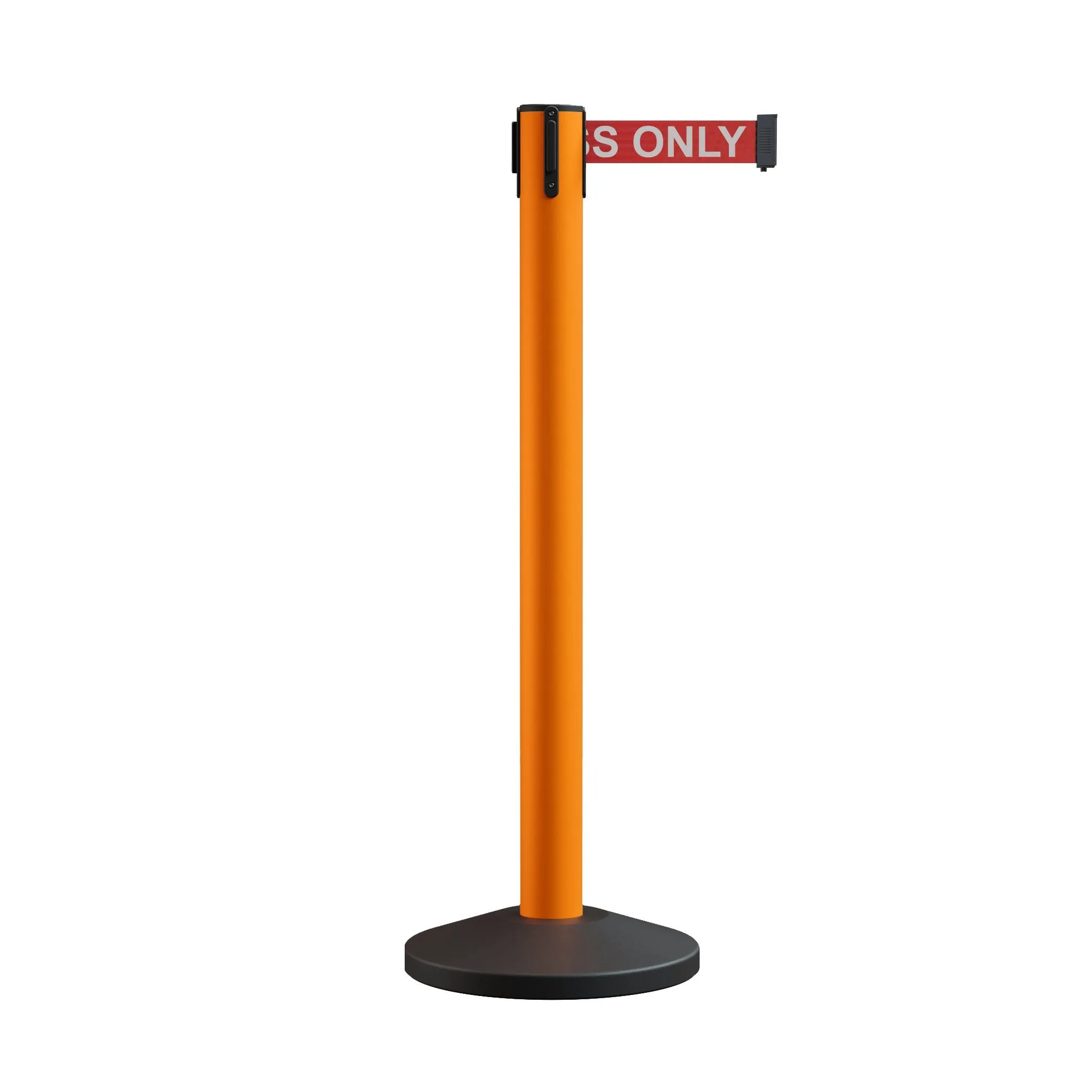 Safety Retractable Belt Barrier Stanchion, 16 Ft. Belt - CCW Series RBB-150