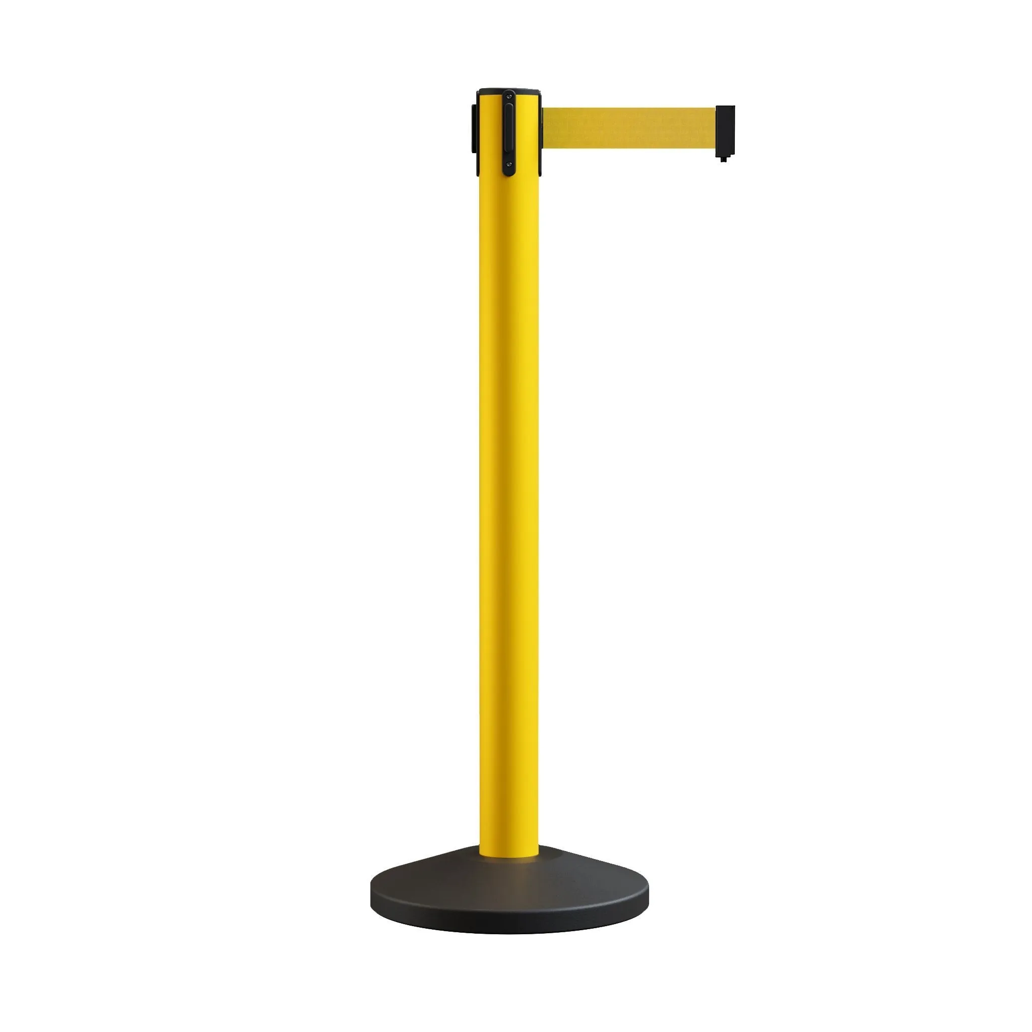 Safety Retractable Belt Barrier Stanchion, 16 Ft. Belt - CCW Series RBB-150